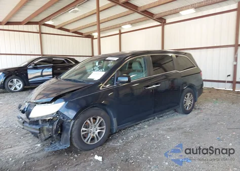 2012 Honda Odyssey Ex-L z USA, uszkodzony, nr VIN 5FNRL5H66CB014981